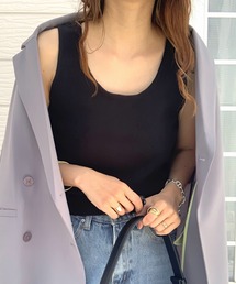 Q | ノースリニット(タンクトップ)