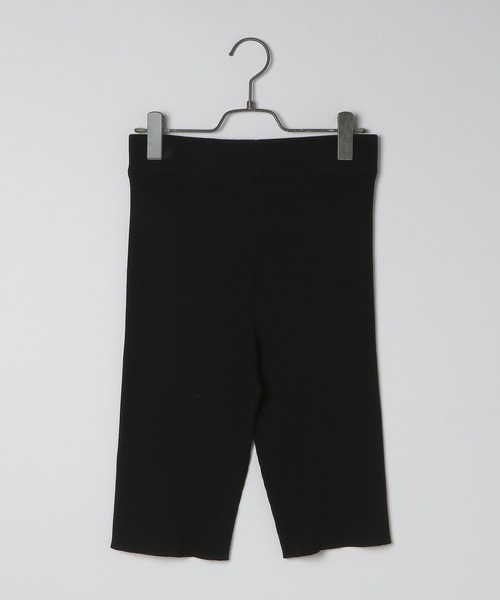 yuw（ユウ）の「ニットハーフパンツ　128105（その他パンツ・レディース・ブラック/グレー・FREE）」の14枚目の写真