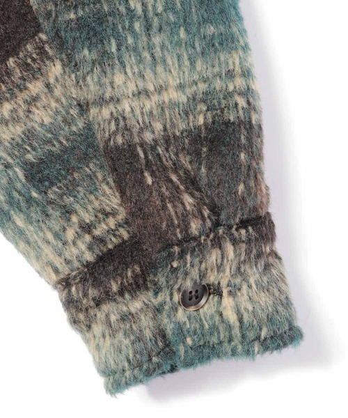 Noen（ノエン）の「オンブレチェックブルゾン（ダウンジャケット