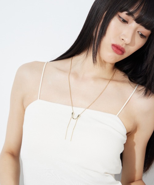 Shelly island（シェリーアイランド）の「ダブルロングループネックレス（ネックレス・レディース・ゴールド/シルバー・FREE）」の6枚目の写真