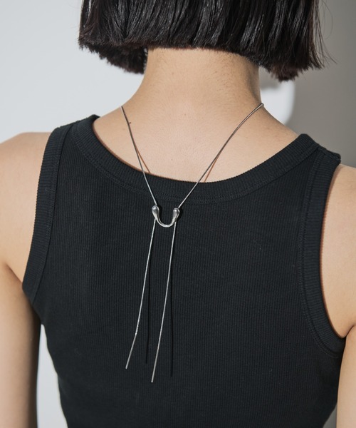 Shelly island（シェリーアイランド）の「ダブルロングループネックレス（ネックレス・レディース・ゴールド/シルバー・FREE）」の19枚目の写真