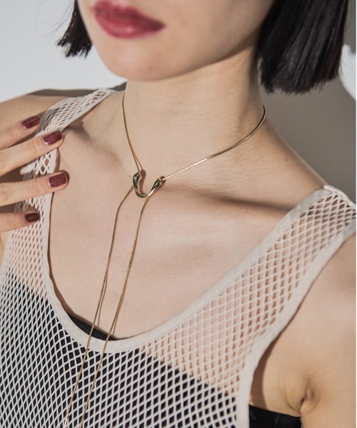 Shelly island（シェリーアイランド）の「ダブルロングループネックレス（ネックレス・レディース・ゴールド/シルバー・FREE）」の20枚目の写真