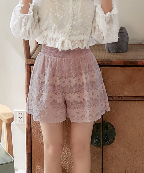 Miniministore(ミニミニストア)の「ペチパンツ 3分丈パンツショートパンツ ショーパン 短パン ハーフパンツ クロップド(その他パンツ・レディース・ブラック/ホワイト・FREE)」の11枚目の写真