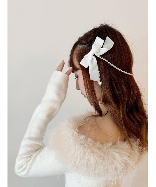Acca バレッタ ヘアクリップ リボン スタービレリボンバレッタ | ACCA
