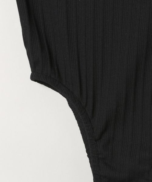 JEANASIS（ジーナシス）の「【Les Fleurs】ポロボディースーツ/127722（ポロシャツ・レディース・グレー/ブラック・FREE）」の8枚目の写真