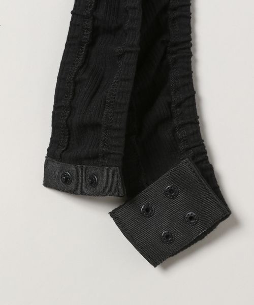 JEANASIS（ジーナシス）の「【Les Fleurs】ポロボディースーツ/127722（ポロシャツ・レディース・グレー/ブラック・FREE）」の6枚目の写真