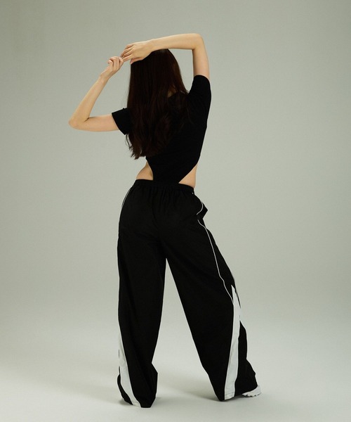 JEANASIS（ジーナシス）の「【Les Fleurs】ポロボディースーツ/127722（ポロシャツ・レディース・グレー/ブラック・FREE）」の14枚目の写真