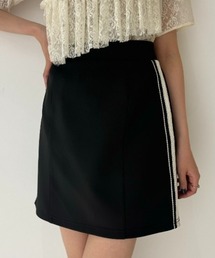 idem | lace line mini skirt/サイドラインミニスカート(スカート)