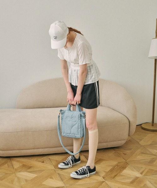 idem（イデム）の「lace line mini skirt/サイドラインミニスカート（スカート・レディース・ブラック・FREE）」の3枚目の写真