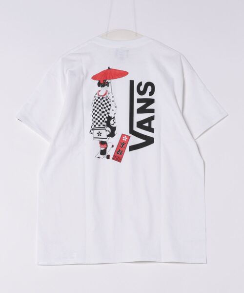 【VANS】 ヴァンズ M Kyoto Maiko-San TEE WHITE 国内発送 VANS ヴァンズ M Kyoto Maiko-San TEE ショートスリーブ
