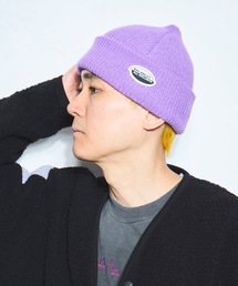 anlio（アンリオ）の「BC RUBBER PATCH BEANIE（ニットキャップ/ビーニー）」