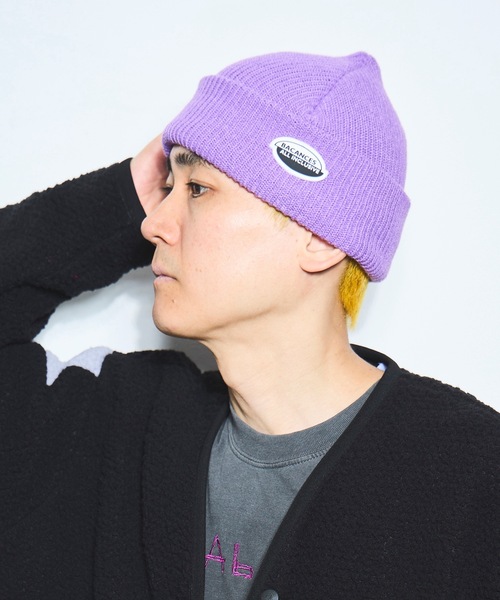BC RUBBER PATCH BEANIE（ニットキャップ/ビーニー）｜BACANCES ALL INCLUSIVE（バカンサスオールインクルーシブ）