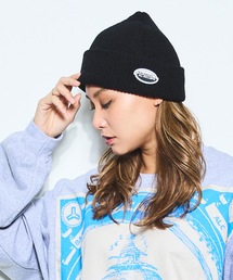 anlio（アンリオ）の「BC RUBBER PATCH BEANIE（ニットキャップ/ビーニー）」