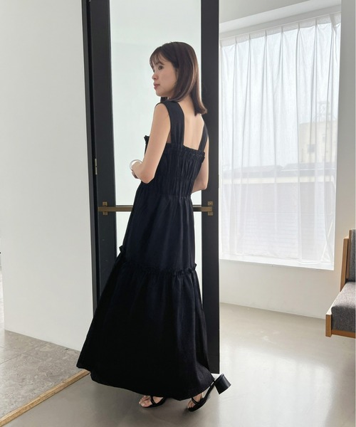 mic by Olu.(ミックバイオルドット)の「【ZOZOTOWN限定】スラブシャーリングワンピース(ワンピース・レディース・アイボリー/レッド/ブラック・FREE)」の19枚目の写真