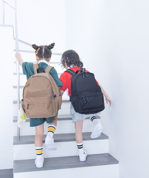 LOWRYS FARM(ローリーズファーム)の「ハッスイリュック_14L 130473(バックパック/リュック・キッズ・ブルー/ブラウン/ブラック/パープル/ピンク/オレンジ/ライトブルー・FREE)」の10枚目の写真