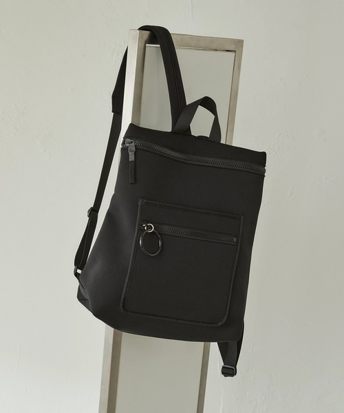 PAPILLONNER(パピヨネ)の「PAPILLONNER/WETラインリュック/軽量/WEB限定(バックパック/リュック・レディース・ブラック/グレー・FREE)」の21枚目の写真