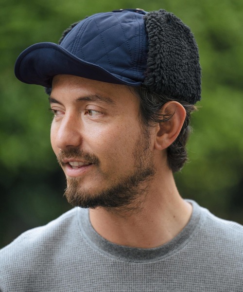 セール】mko12134-Quilting Flap Cap フラップキャップ（キャップ