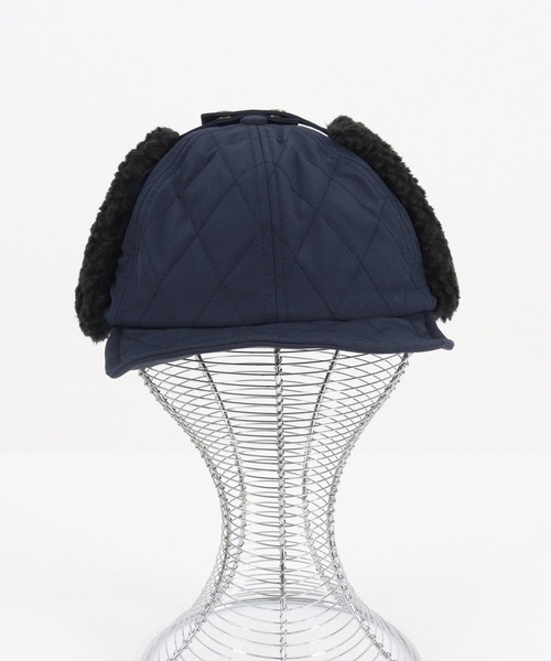 mko12134-Quilting Flap Cap フラップキャップ（キャップ）｜CAMBIO