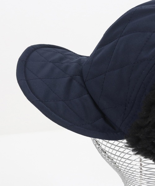 mko12134-Quilting Flap Cap フラップキャップ（キャップ）｜CAMBIO