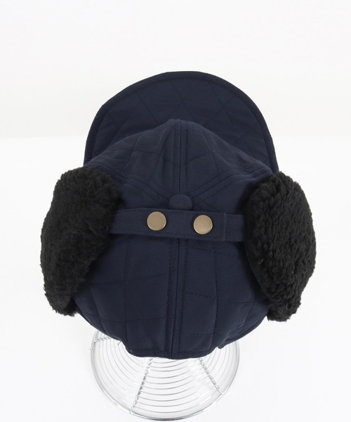 mko12134-Quilting Flap Cap フラップキャップ（キャップ