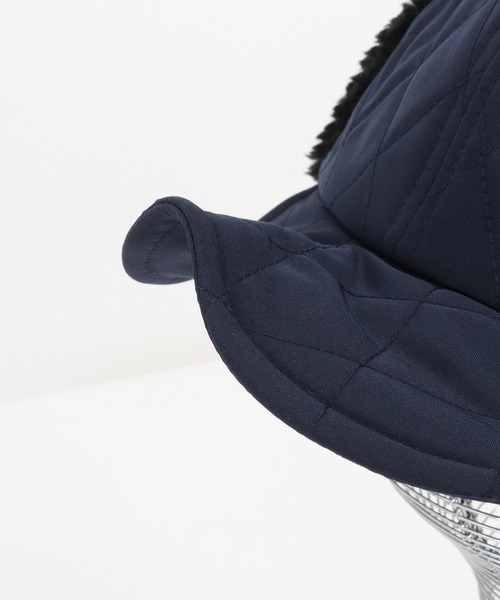 mko12134-Quilting Flap Cap フラップキャップ（キャップ