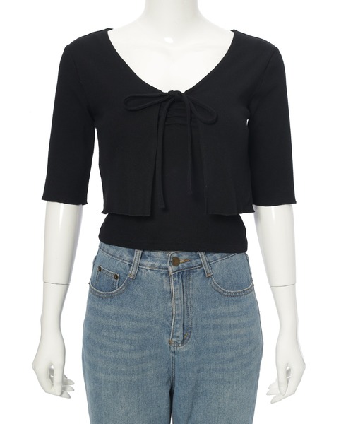 キャミソール付カーディガン（Tシャツ/カットソー）｜fifth（フィフス）