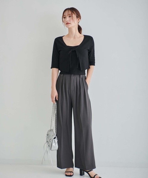 キャミソール付カーディガン（Tシャツ/カットソー）｜fifth（フィフス）