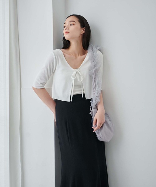 キャミソール付カーディガン（Tシャツ/カットソー）｜fifth（フィフス）