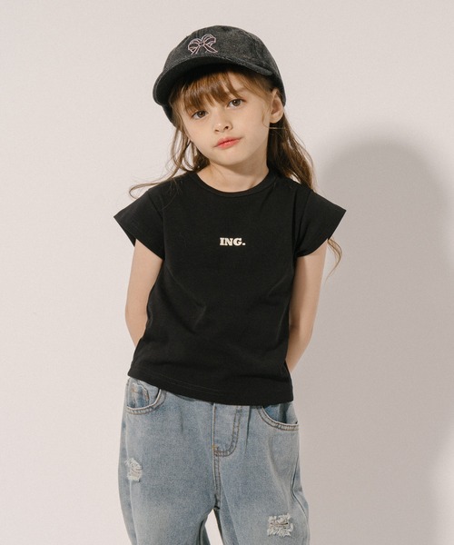 URBAN CHERRY(アーバンチェリー)の「ハートリボン刺繍デニムキャップ(キャップ・キッズ・ブラック/ブルー・FREE)」の17枚目の写真