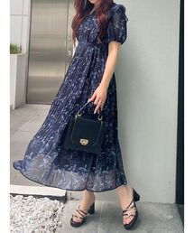 MERCURYDUO | プリーツティアードワンピース(ワンピース)