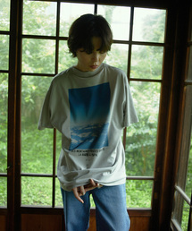 SKIN | skin × Ana Popescu / MERCREDI プリントTシャツ(Tシャツ/カットソー)