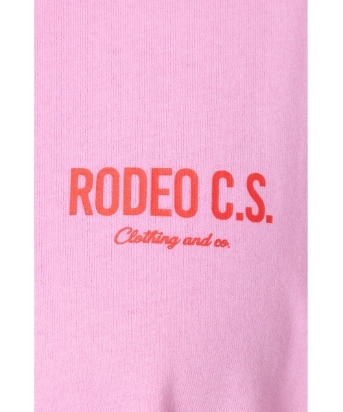 RODEO CROWNS WIDE BOWL(ロデオクラウンズワイドボウル)の「サガラワッペン ロゴ Tワンピース(ワンピース・レディース・ブラック/ダークグリーン/ピンク・FREE)」の5枚目の写真