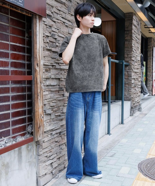 【セール】3.3 Field Trip／ピグメントT（Tシャツ/カットソー）｜3.3 Field Trip （3.3フィールドトリップ）