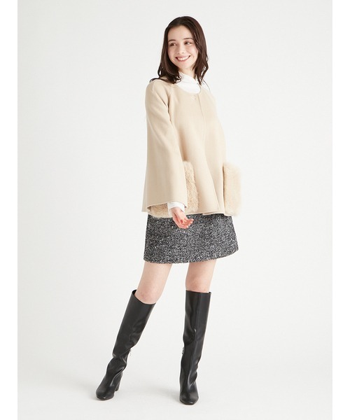 CELFORD（セルフォード）の「ファーポケットケープジャケット（その他