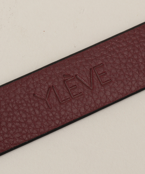 【新品】YLÈVE レザーベルト YLEVE ベルト YLEVE/イレーヴ レザーバックルベルト レディース