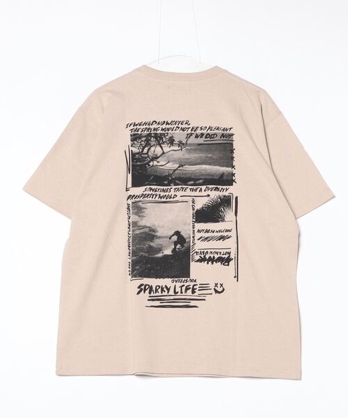 ムラサキスポーツ（ムラサキスポーツ）の「WEST CO LIFE/ウエストコライフ  WCTｼｬﾂ【ﾌｫﾄ】 MOWC24SM008（Tシャツ/カットソー・メンズ・ベージュ/ホワイト/ブラック・M/L）」の18枚目の写真