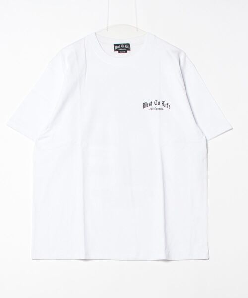 ムラサキスポーツ（ムラサキスポーツ）の「WEST CO LIFE/ウエストコライフ  WCTｼｬﾂ【ﾌｫﾄ】 MOWC24SM008（Tシャツ/カットソー・メンズ・ベージュ/ホワイト/ブラック・M/L）」の20枚目の写真
