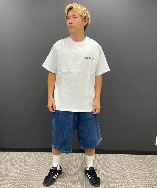 ムラサキスポーツ（ムラサキスポーツ）の「WEST CO LIFE/ウエストコライフ  WCTｼｬﾂ【ﾌｫﾄ】 MOWC24SM008（Tシャツ/カットソー・メンズ・ベージュ/ホワイト/ブラック・M/L）」の7枚目の写真