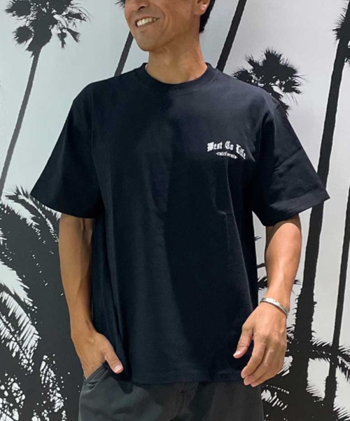 ムラサキスポーツ（ムラサキスポーツ）の「WEST CO LIFE/ウエストコライフ  WCTｼｬﾂ【ﾌｫﾄ】 MOWC24SM008（Tシャツ/カットソー・メンズ・ベージュ/ホワイト/ブラック・M/L）」の10枚目の写真