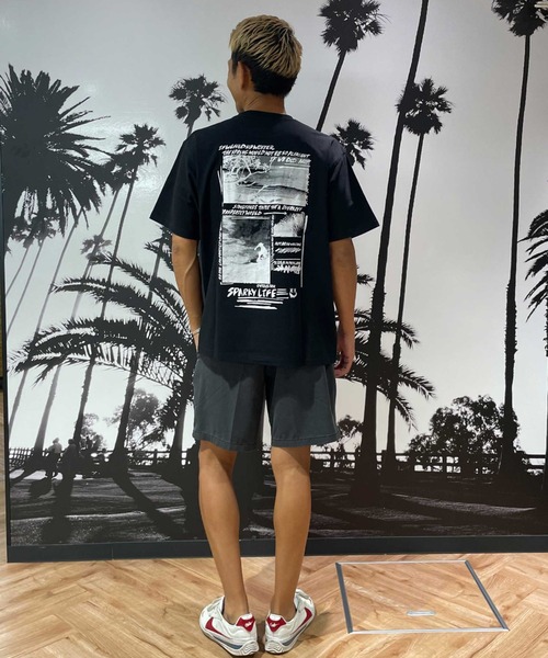 ムラサキスポーツ（ムラサキスポーツ）の「WEST CO LIFE/ウエストコライフ  WCTｼｬﾂ【ﾌｫﾄ】 MOWC24SM008（Tシャツ/カットソー・メンズ・ベージュ/ホワイト/ブラック・M/L）」の13枚目の写真