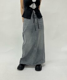 WHO'S WHO gallery | オーバーダイデニムロングスカート(スカート)