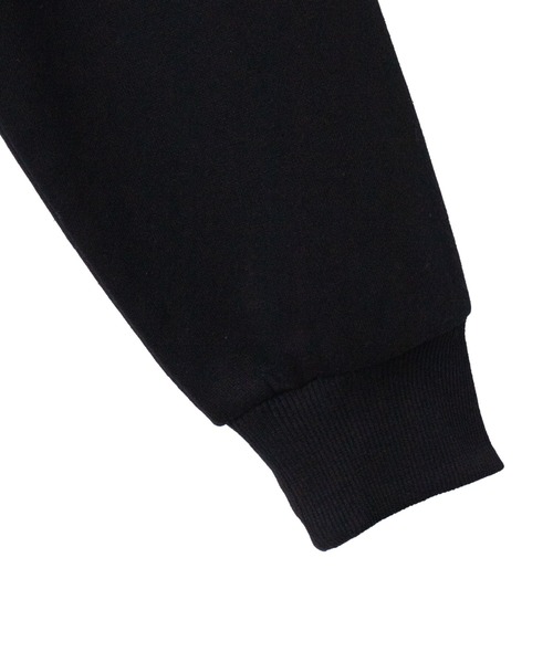 WEGO（ウィゴー）の「WEGO/ラインストーンWジップショートパーカー（パーカー・レディース・ブラック/その他1・FREE）」の4枚目の写真