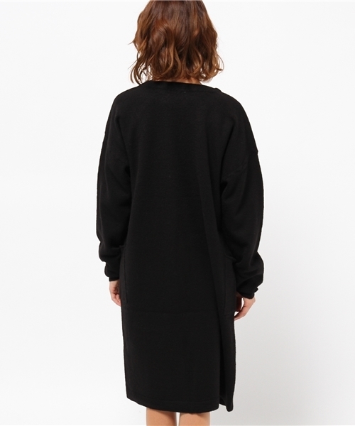 mystic（ミスティック）の「【mystic】圧縮ウールカーディガン（カーディガン/ボレロ・レディース・オフホワイト/キャメル/グレー/ブラック・ﾌﾘ-）」の12枚目の写真