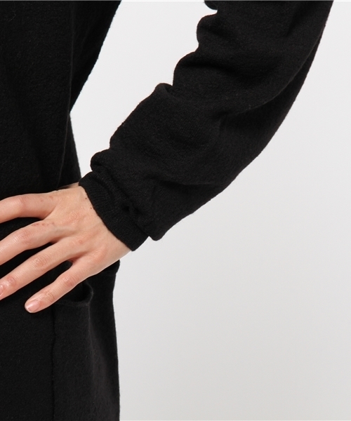 mystic（ミスティック）の「【mystic】圧縮ウールカーディガン（カーディガン/ボレロ・レディース・オフホワイト/キャメル/グレー/ブラック・ﾌﾘ-）」の6枚目の写真