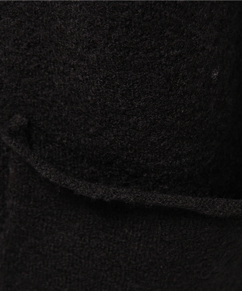 mystic（ミスティック）の「【mystic】圧縮ウールカーディガン（カーディガン/ボレロ・レディース・オフホワイト/キャメル/グレー/ブラック・ﾌﾘ-）」の9枚目の写真