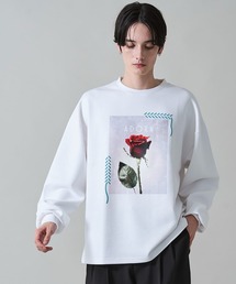 WEGO | WEGO/【24年秋冬新作】シートプリントプルオーバー(スウェット)