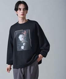 WEGO/シートプリントプルオーバー