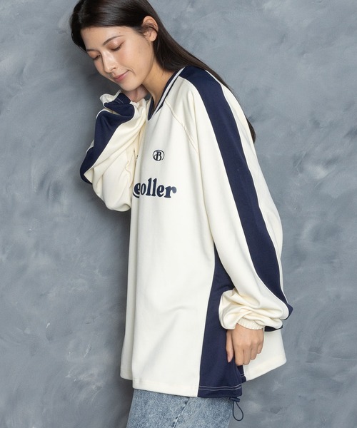 セール】pullover game shirt/プルオーバー ジャージ素材 ゲームシャツ