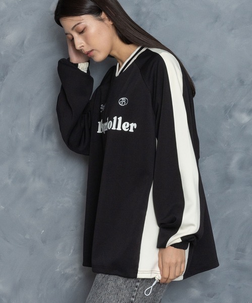Starting Over(スターティングオーバー)の「pullover game shirt/プルオーバー ジャージ素材 ゲームシャツ(ジャージ・メンズ・オフホワイト/ブラック/ワイン/ネイビー・XL/L/M)」の12枚目の写真
