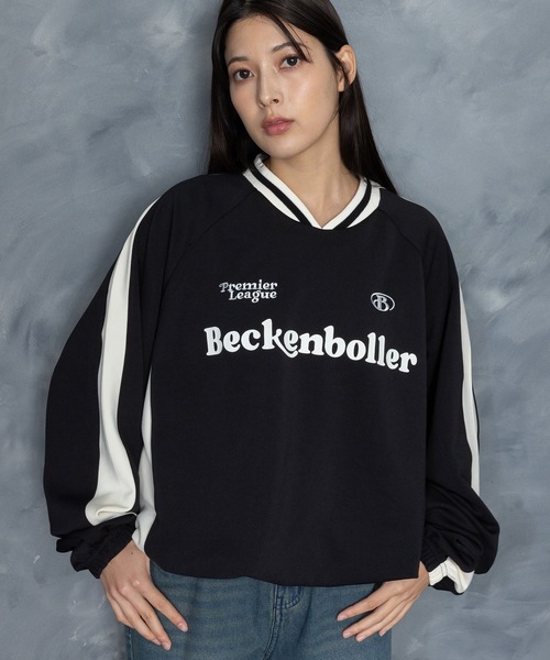 Starting Over(スターティングオーバー)の「pullover game shirt/プルオーバー ジャージ素材 ゲームシャツ(ジャージ・メンズ・オフホワイト/ブラック/ワイン/ネイビー・XL/L/M)」の16枚目の写真